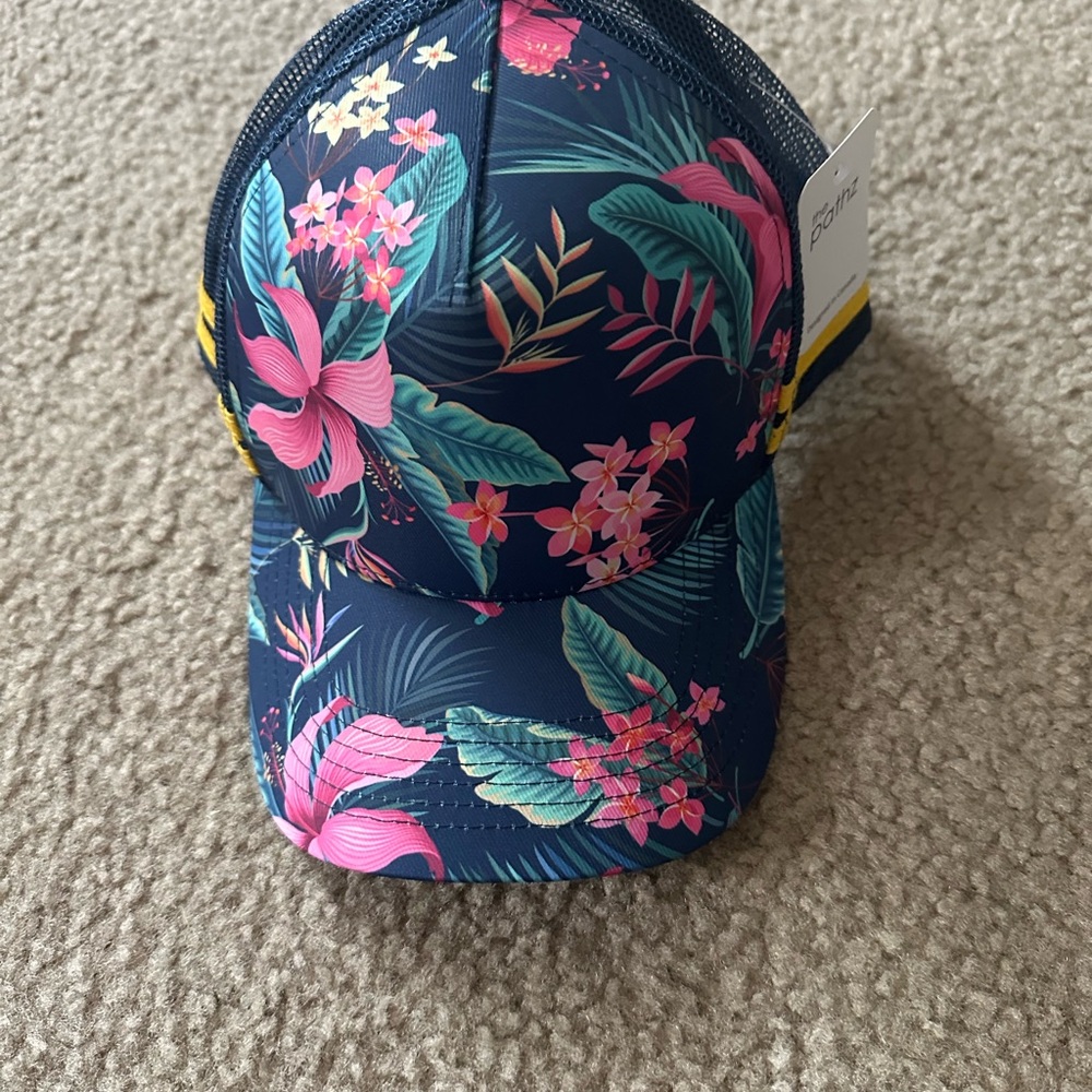 Floral Tropical hat for women